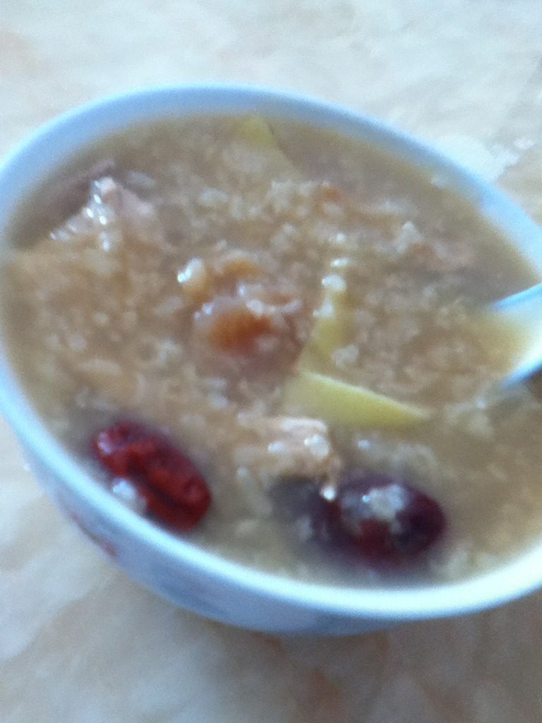 红枣瘦肉粥