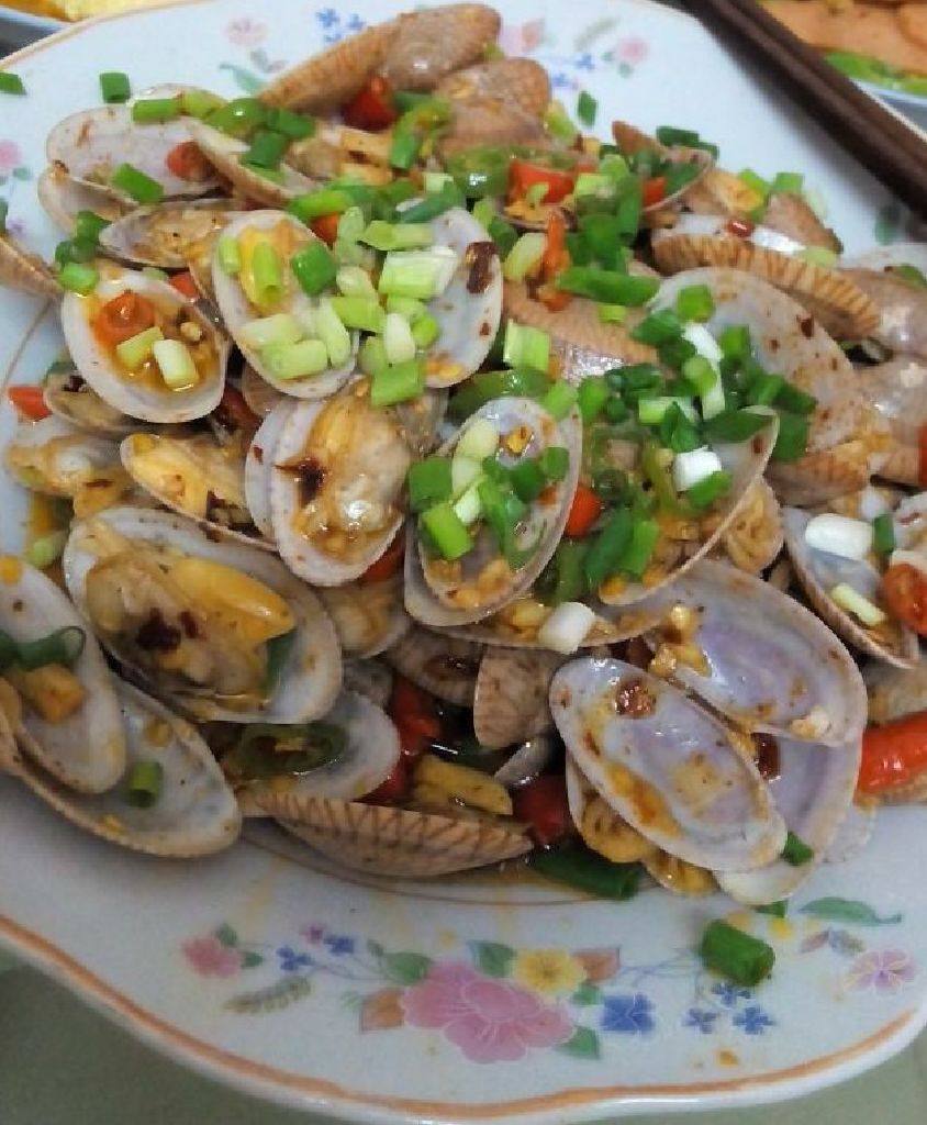爆炒花甲