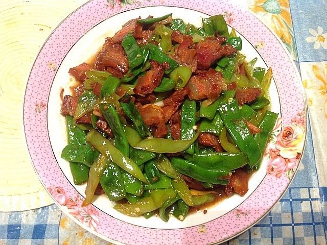 辣椒炒腊肉