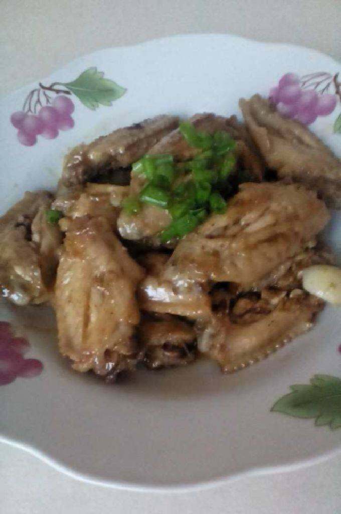 可乐鸡翅,完成了。