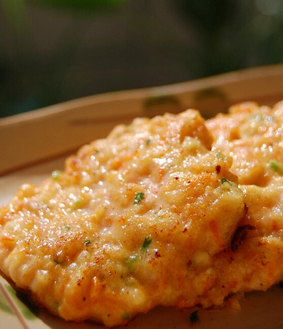 豆腐虾饼