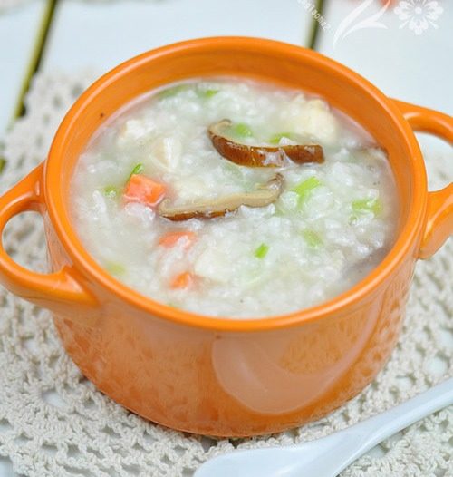 香菇鸡肉粥