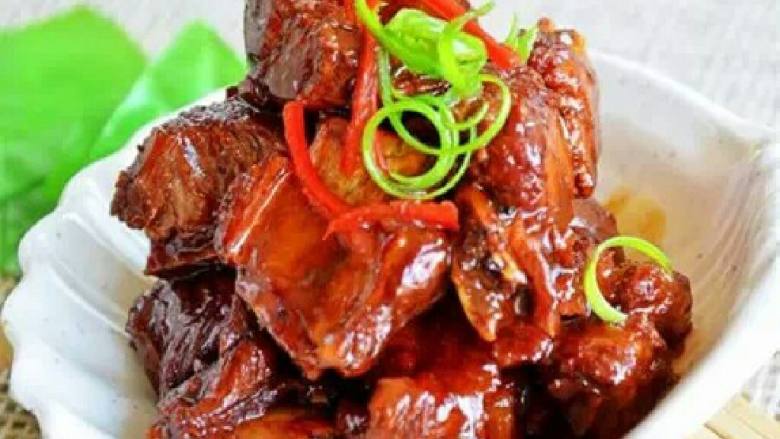葱香红烧排骨