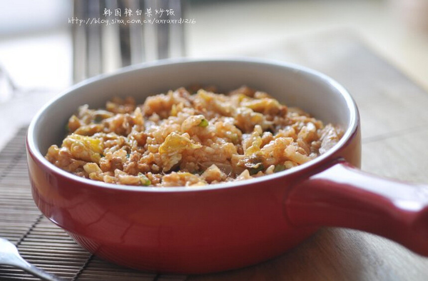 韩国辣白菜炒饭