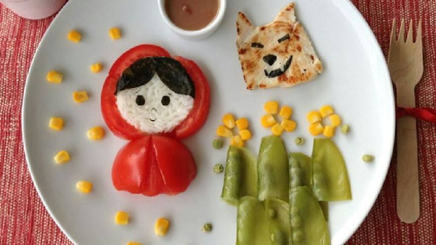 爱心水果餐（转裁）