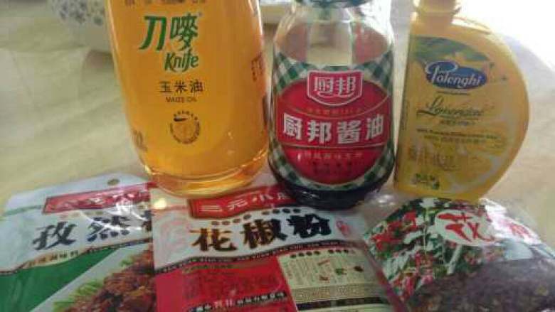 万州烤鱼,这是原材料