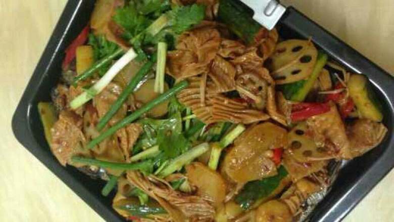 万州烤鱼,看起来有木有食欲啊?