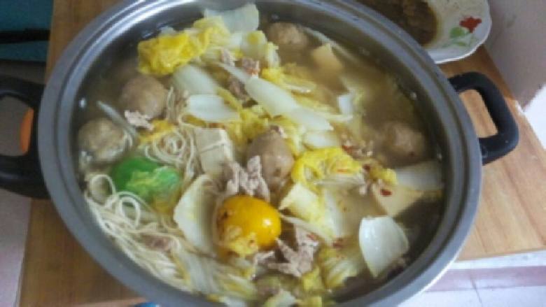 酸辣汤面（火锅）