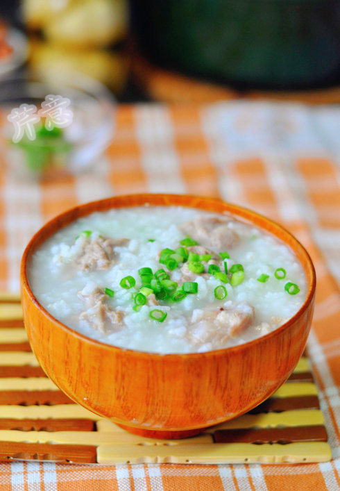 鸭子肉粥