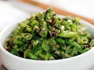 橄榄菜炒豆角