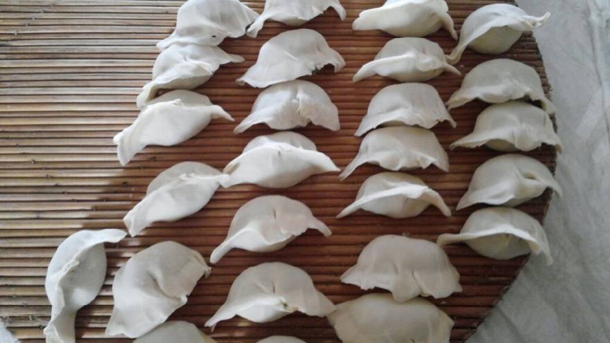 韭菜肉馅饺子