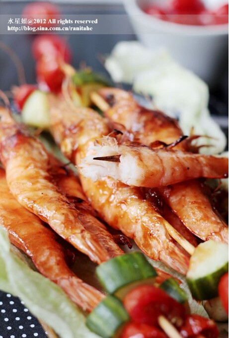 香烤醉虾