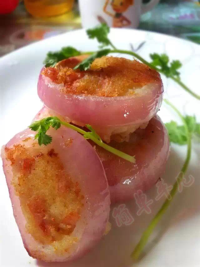 洋葱圈土豆饼