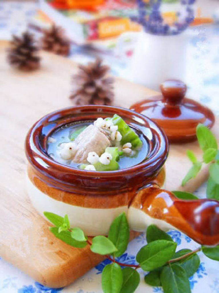 凉瓜薏仁排骨汤
