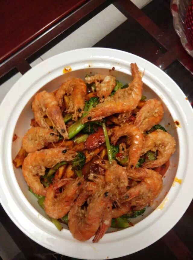 自创麻辣香锅香辣虾