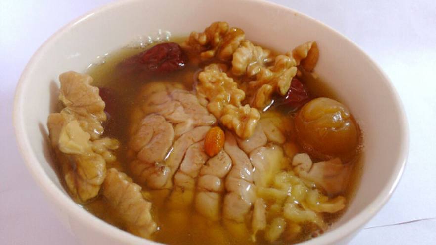 蒸猪脑