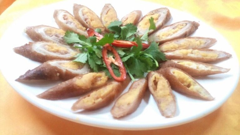 咸蛋脆皮大肠