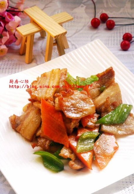 自制培根小炒肉