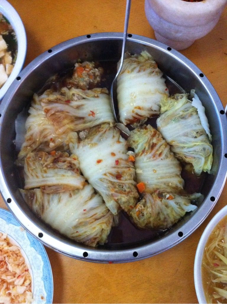 白菜包肉馅