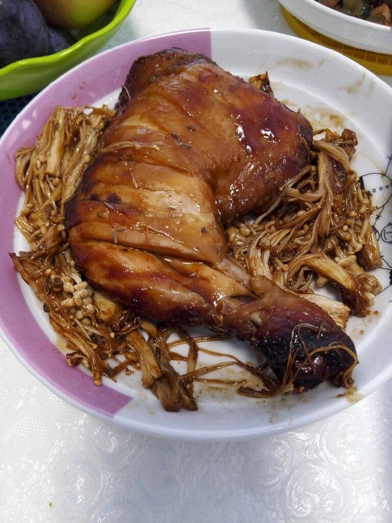烤鸡腿