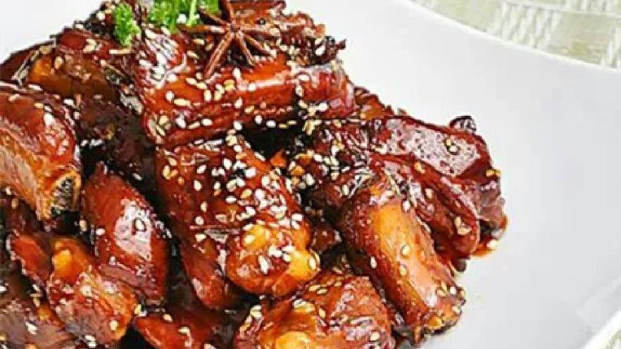 橙汁排骨
