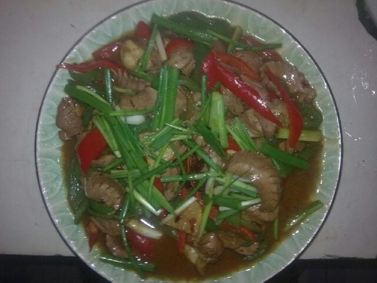 爆炒小腰花