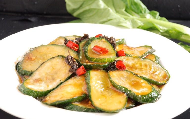 紫苏煎黄瓜