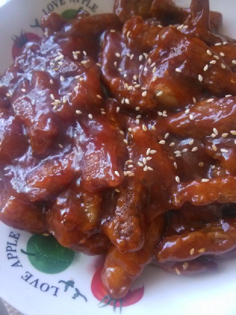 酸甜里脊肉