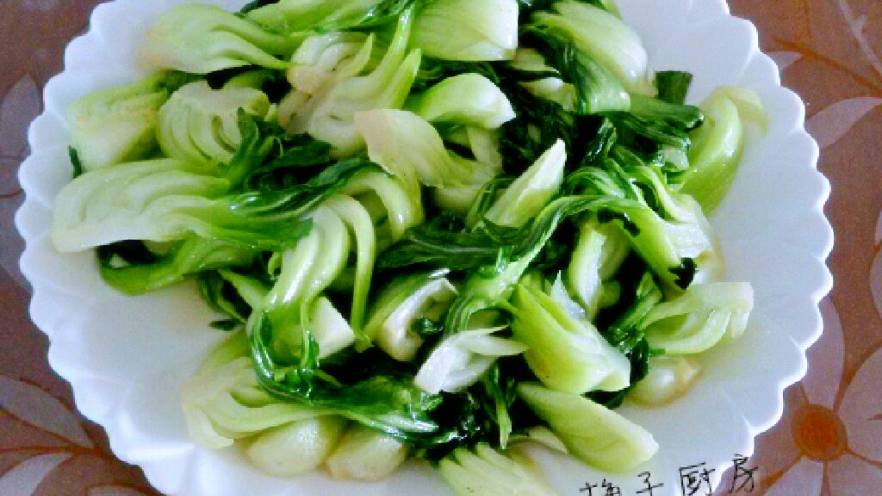 素炒上海青