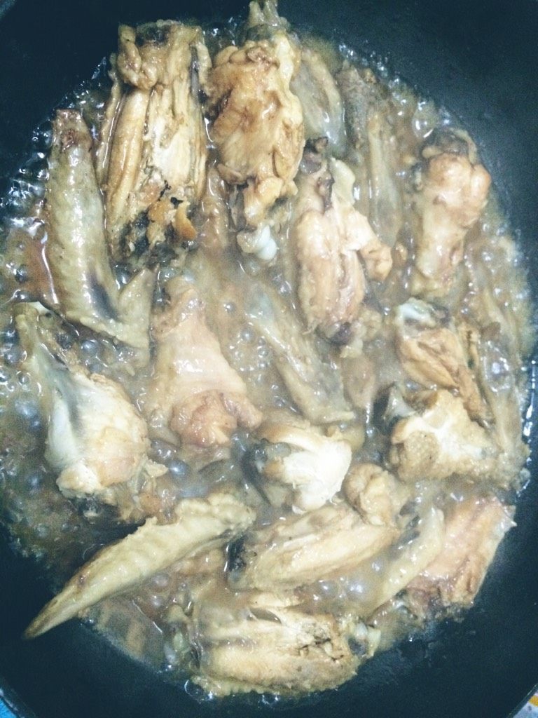 可乐鸡翅,如图