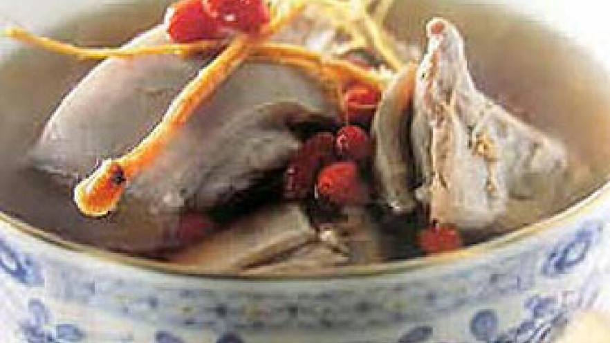 参须枸杞炖羊肉