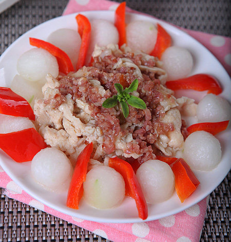 鸡肉冬瓜丸