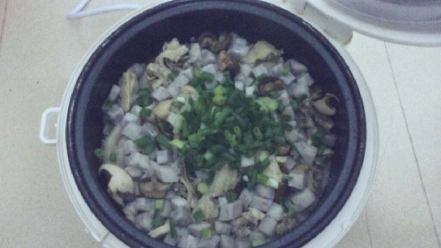 电饭煲咸鸡饭