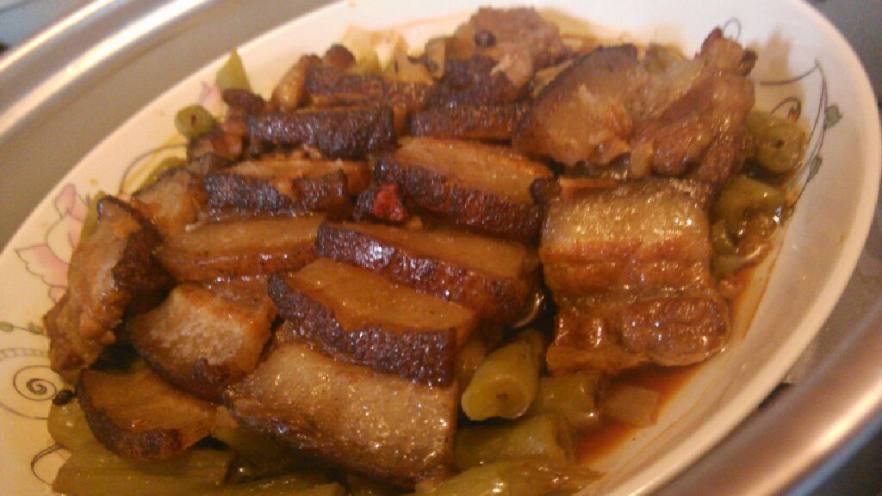 蒸五花肉