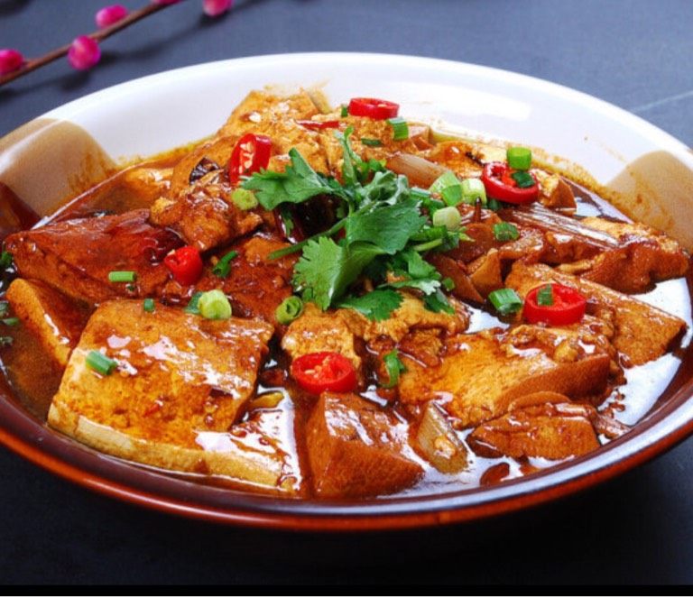 压锅豆腐