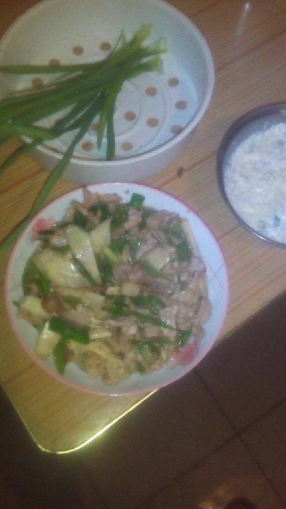 肉片炒高木笋