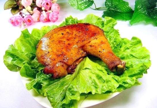 法式黑椒烤鸡腿