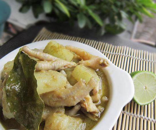 泰式咖喱冬瓜鸡爪