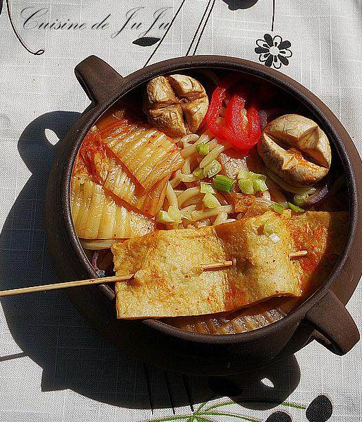 辣白菜乌冬面