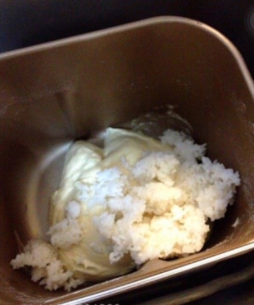 饱含粮食的香气：大米面包,再放入大米饭，程序继续