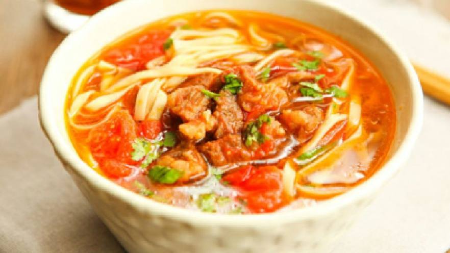 茄汁牛肉面