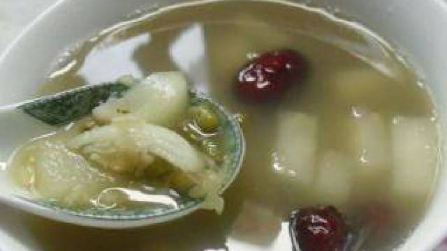 百合红枣绿豆汤