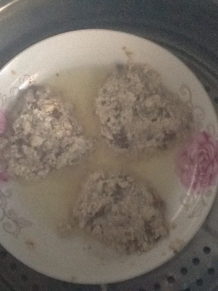 宝宝鸡肝肉饼