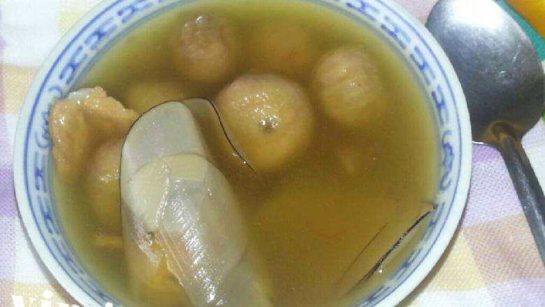 海底椰无花果瘦肉汤