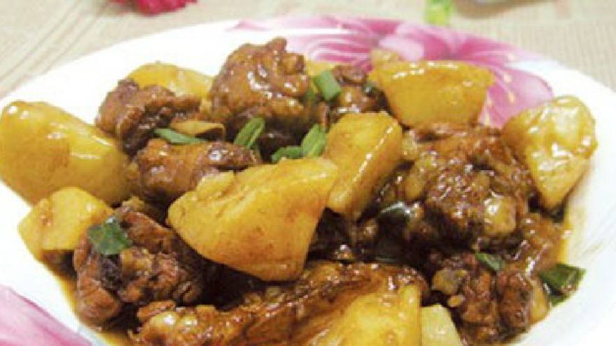 土豆鸡腿