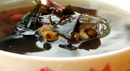 海带绿豆粥