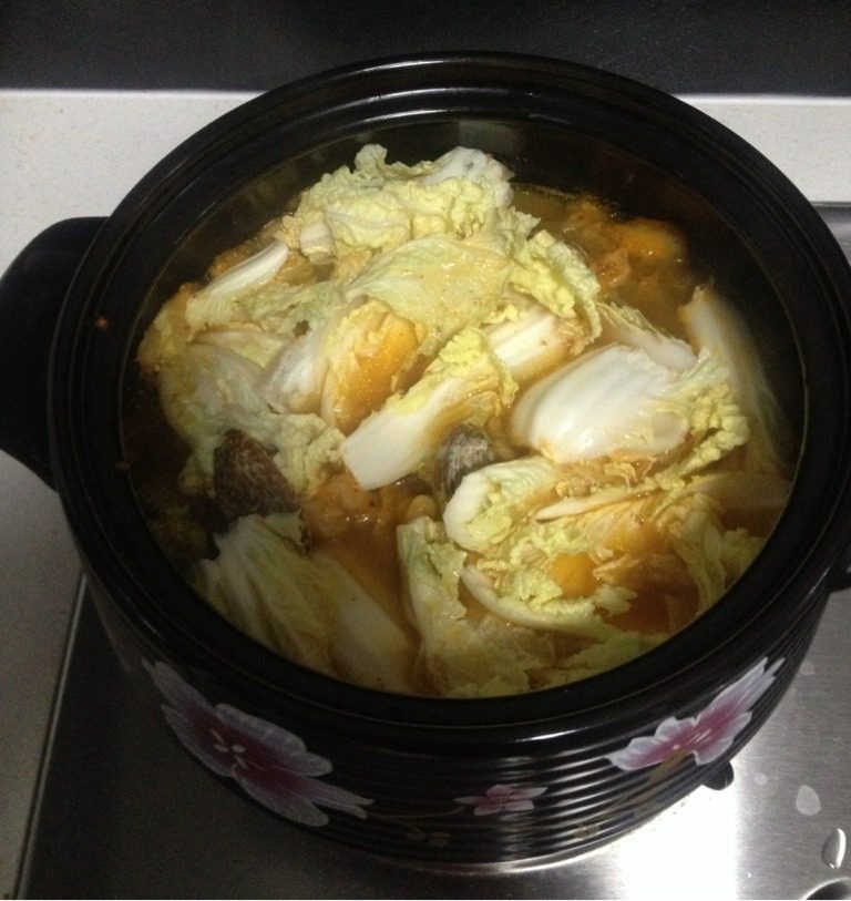 暖暖豆腐锅,<a style='color:red;display:inline-block;' href='/shicai/ 140'>娃娃菜</a>撕小块放进锅中，最后码上<a style='color:red;display:inline-block;' href='/shicai/ 465'>豆腐</a>，切点<a style='color:red;display:inline-block;' href='/shicai/ 3250'>葱</a>花放入，煮开即可