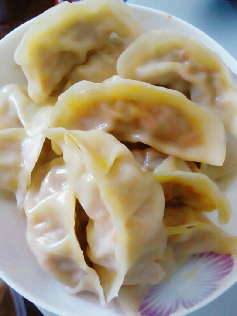 韭菜猪肉马蹄饺子