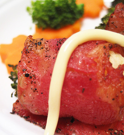 培根土豆蔬菜卷