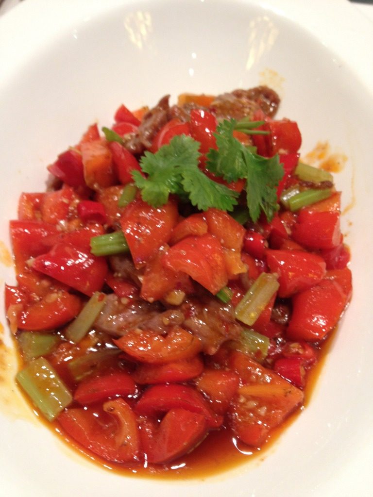番茄炒牛肉